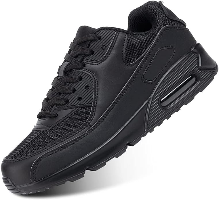 Chaussures de Course Homme Femme Running Sport Fitness Respirantes Legere Gym Athlétique AIR Sneaker Noir Vert Blanc Rose Jaune