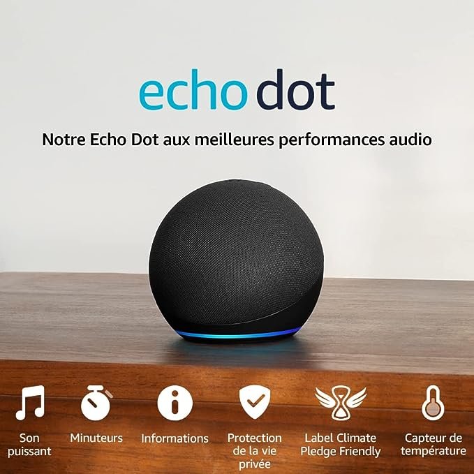 Découvrez l&rsquo;Echo Dot (2022) : Votre assistant vocal intelligent réinventé