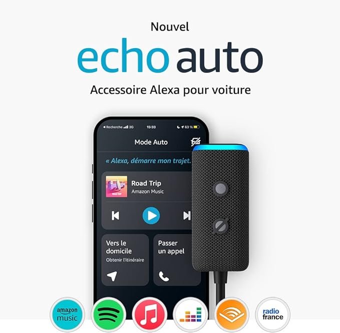 Nouvel Echo Auto | Ajoutez Alexa à votre voiture