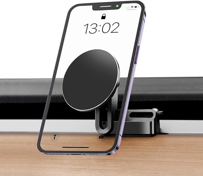 Tesla Model 3 Model Y Support de téléphone pour iPhone 15 14 13 Pro Max Mini et Tous Les téléphones avec étuis Magsafe, Titulaire de téléphone Magnétique Tesla, Model 3/Y Accessoires