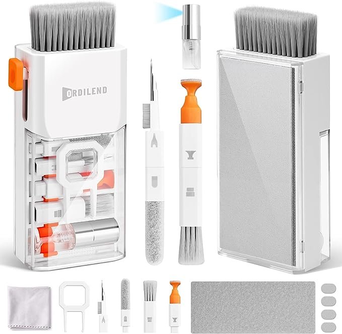 10 en 1 Kit de Nettoyage Clavier Ordinateur pc Laptop Outil Brosse Pinceaux Nettoyant Ecran pour Ecouteur Téléphone Caméra avec brevet