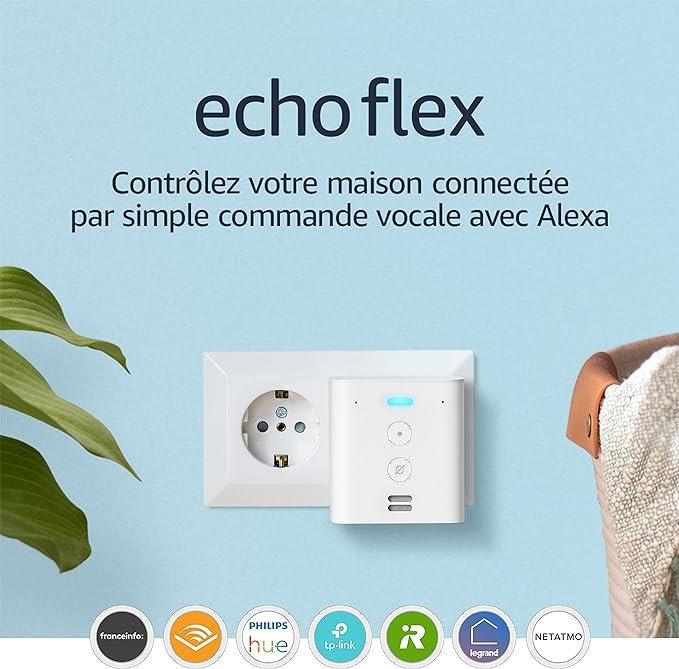 Echo Flex, Contrôlez les appareils connectés par simple commande vocale avec Alexa